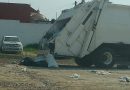 En Xico no aguantan el olor por camiones abandonados llenos de basura
