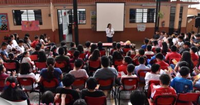 Llevan charla sobre prevención de violencia a primaria de Tlalnelhuayocan