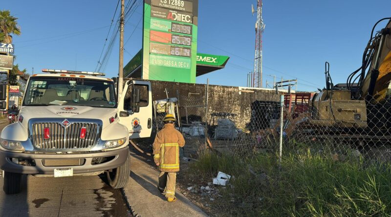 Incendio en taller de maquinaria pesada moviliza a cuerpos de emergencia en Emiliano Zapata Incendio en taller de maquinaria pesada moviliza a cuerpos de emergencia en Emiliano Zapata