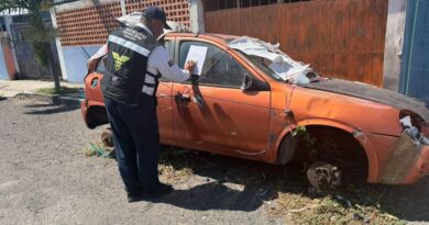 Recupera Ayuntamiento de Veracruz orden de vialidades retirando “vehículos maceta”
