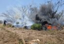 Bomberos y PC municipal de Veracruz atienden incendio de pastizal en zona poniente de la ciudad