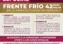 Ingresa Frente Frío 42 a la ciudad de Veracruz el fin de semana