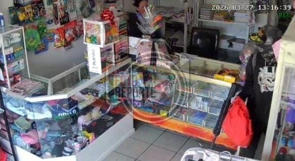 Asaltan papelería en Reserva del Tronconal; responsables huyeron tras el robo