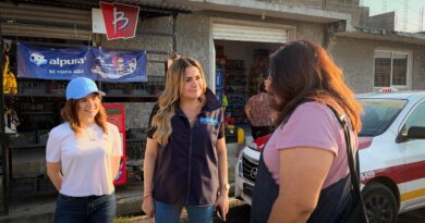 Alcaldesa Maryjose Gamboa realiza recorrido sorpresa en la colonia Manantial