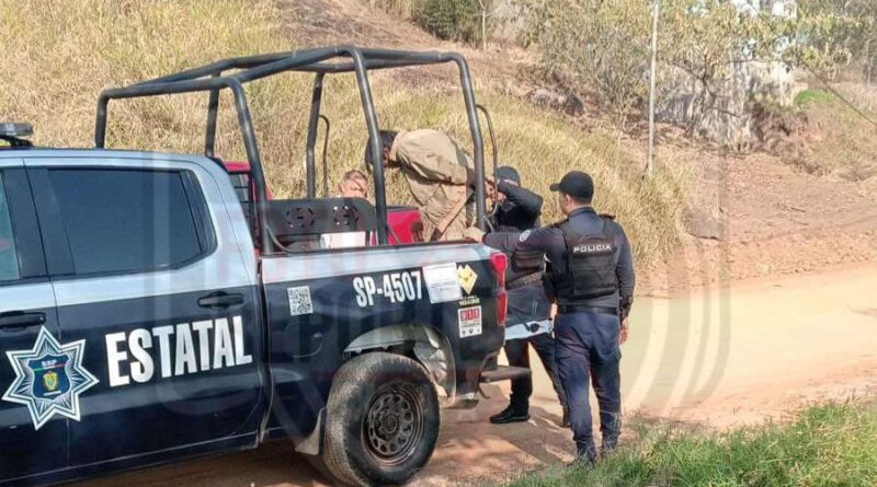 Vecinos retienen a presunto ladrón en la colonia La Tranca