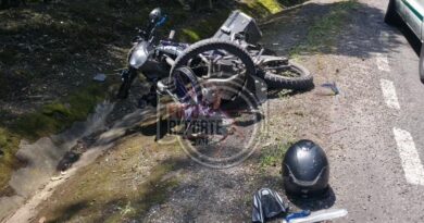 Menor de edad resulta lesionado tras choque