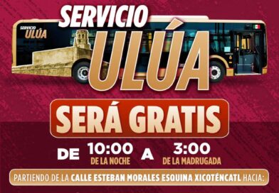 Transporte Ulúa gratuito para asistentes del Festival Puerto Sonoro