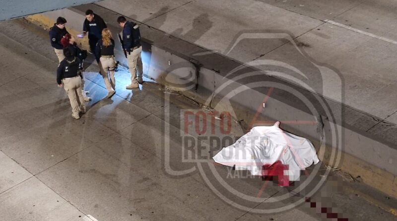 Fatal accidente de motociclistas; deja un muerto y tres heridos