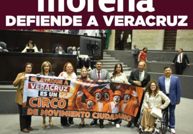 Morena hace frente a MC tras circo y golpeteo a Veracruz y su gente