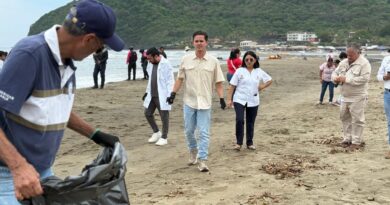 Desde Montepio, arranca operativo vacacional y limpieza de playas en San Andrés Tuxtla 