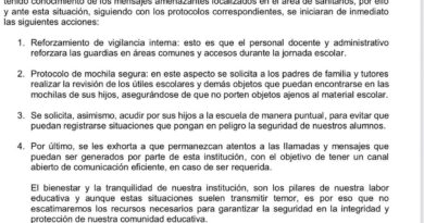 Amenazas en secundaria de Xalapa activan protocolos de seguridad