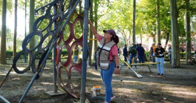 Mediante los Tequios, dependencias municipales unen esfuerzos para dignificar espacios públicos y fortalecer el tejido social