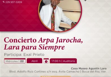 Casa Museo Agustín Lara, sede del recital Arpa Jarocha