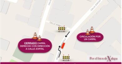 Precaución, este jueves cierre de vialidades en la zona del Fraccionamiento Jardines de Bambú