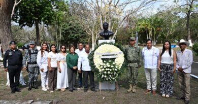 Conmemora Ayuntamiento de Veracruz el 107 aniversario luctuoso de Emiliano Zapata