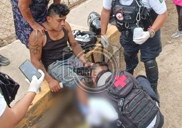 Hombre resulta lesionado con motosierra en la colonia Antorchistas