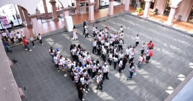 La niñez, primordial para el Ayuntamiento; estudiantes recorrieron el Palacio Municipal 