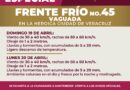 Anuncian viento y lluvias por Frente Frío 45 en la ciudad de Veracruz