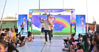 ¡Como nunca antes! Rafa Fararoni celebra en grande a niñas y niños de San Andrés Tuxtla
