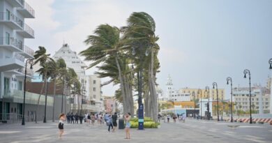 Alerta Gris por frente frío 48 en la ciudad de Veracruz