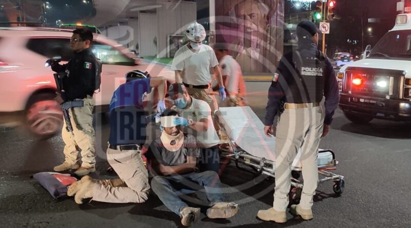 Atropellan a hombre en Lázaro Cárdenas y Chedraui Caram