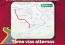 Por afectación en Las Fuentes, se habilita ruta alterna de transporte público