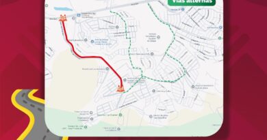 Por afectación en Las Fuentes, se habilita ruta alterna de transporte público