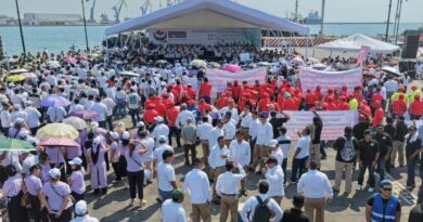 Reafirma Rosa María compromiso con las y los trabajadores veracruzanos
