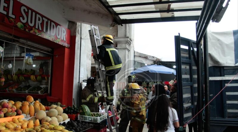 Fuga de gas en el Mercado San José