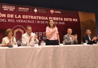 Presenta Veracruz estrategia Puerta Este MX; tiene condiciones para la inversión y el desarrollo: Rocío Nahle