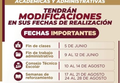 SEP y CONAEDU aprueban cambios al Calendario Escolar 2025-2026