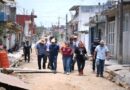 En tres colonias, Daniela Griego supervisó avances de obras en proceso