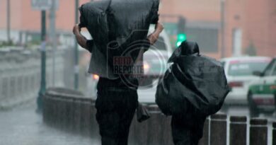Sorprende lluvia a los xalapeños; frente frío también traerá descenso de temperaturas