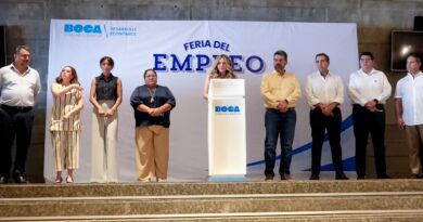 Alcaldesa Maryjose Gamboa Torales, encabeza primera Feria del Empleo para acercar oportunidades laborales a las familias boqueñas