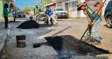 Alcaldesa Maryjose Gamboa Torales fortalece programas de bacheo y alumbrado