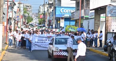 Reconoce Rafa Fararoni fuerza laboral de ciudadanas y ciudadanos de San Andrés Tuxtla.