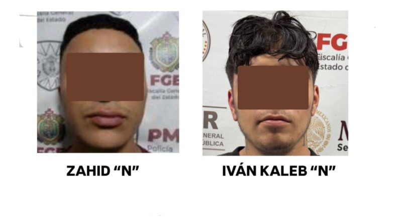 Detienen a dos hombres presuntamente ligados a colocación de lonas en Xalapa