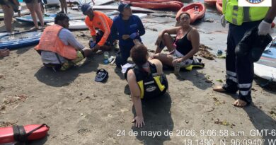 Gobierno de Boca del Río atiende y rescata a kayakistas que se encontraban a la deriva