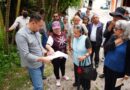 Atiende Daniela Griego las necesidades de la población en territorio, visitó la colonia Del Periodista
