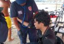 Guardavidas municipales de Veracruz rescatan a joven en riesgo en playa Villa del Mar