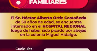 Solicita Ayuntamiento de Veracruz apoyo para localizar a familiares de paciente hospitalizado