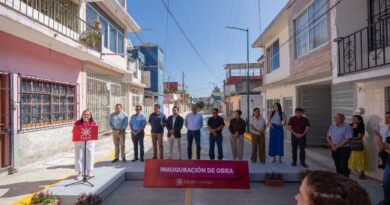 Trabaja Ayuntamiento para que la gente viva mejor; entrega Daniela Griego obra número 17 de la Administración