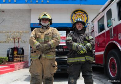 Bomberos Xalapa celebran su día reconociendo a quienes los esperan en casa