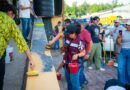 Llega Tequio “Por el Bien de Xalapa” a la Central de Abasto; participó personal del IPE