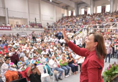 Transformación con justicia social, mil 800 personas de siete municipios reciben Apoyo a la Palabra: Rocío Nahle