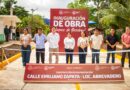 Cumple Rafa Fararoni a familias de El Abrevadero con inauguración de calle Emiliano Zapata