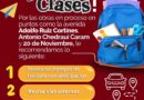 Organiza tus traslados para este regreso a clases, están en marcha obras del Ayuntamiento