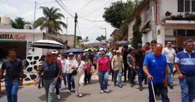 Autoridades municipales recorren la colonia Lomas de Casa Blanca; dan seguimiento a gestiones ciudadanas en territorio