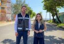 Da seguimiento la Alcaldesa Maryjose Gamboa a la atención de los 31 puntos con problemas de encharcamientos; visita la calle Zamora