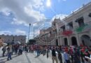 Antorchistas bloquean el centro de Xalapa; exigen atención del Gobierno